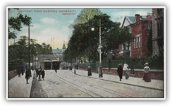 (1890s) Shewing University, Newport Road