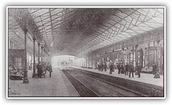 (1900) Taff Vale Railway Station (Queen Street)