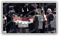 (1970s) JA Williams - Fruit and Veg Stall - Mill Lane Market