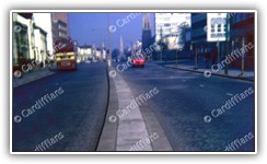 (1972) Newport Road (approaching City Road)