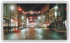 (1973) Queen Street, Christmas Lights