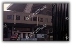 (1990) Cardiff Arms Park (National Stadium) Rugby Ground - Club Entrance