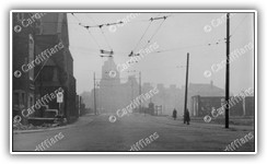 (1940s) Merchant Navy Club and Hayes Bridge over the Glamorganshire Canal