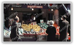 (1970s) Nuths Fruit and Veg Stall - Mill Lane Market