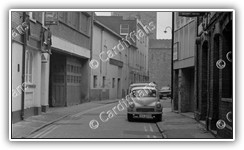 (1975) Womanby Street - Looking towards the Castle Clock Tower