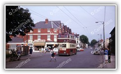 (1965) Trolleybus CKG 191 - Service 10A - Heading East past Victoria Park