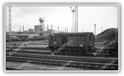 (1971) BR Locomotive Class 08 No. D3268 at Newtown Sidings