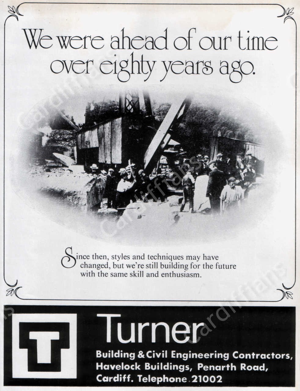 Vintage Adverts and Art Gallery Cardiffians.co.uk