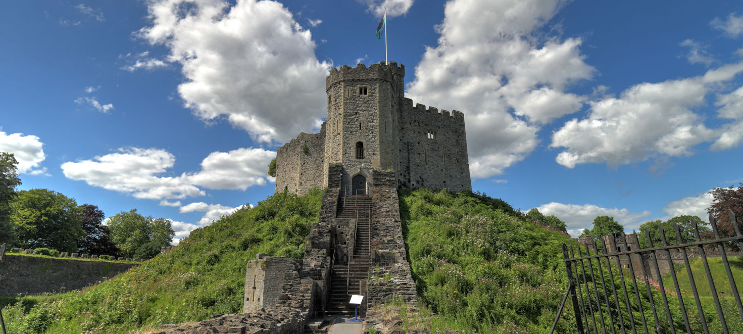 The Norman Keep at Cardiff Castle