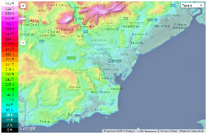 topographical